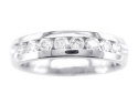 Mens Channel Band White